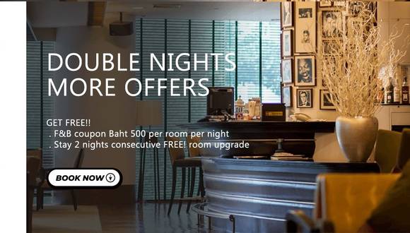 Double nights more offers Bangkok Century Park Hotel