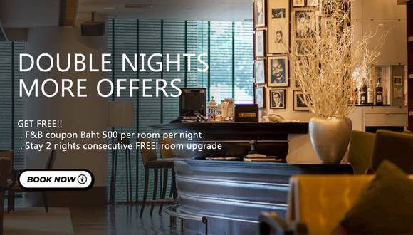 Double nights more offers Bangkok Century Park Hotel